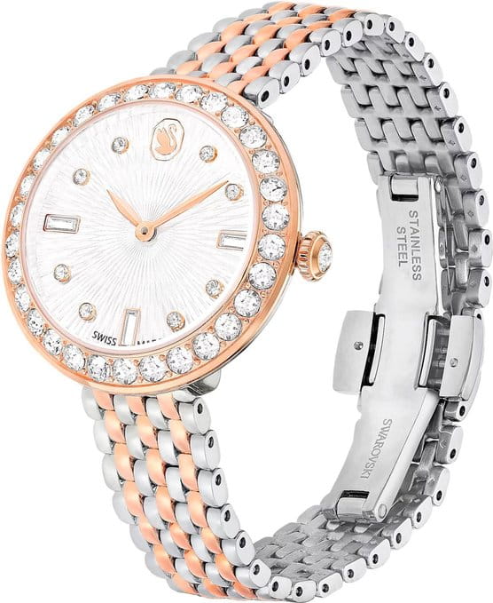 Swarovski Swarovski Certa 5672971,  швейцария женские часы на браслете нержавеющая сталь с pvd-покрытием боковой вид