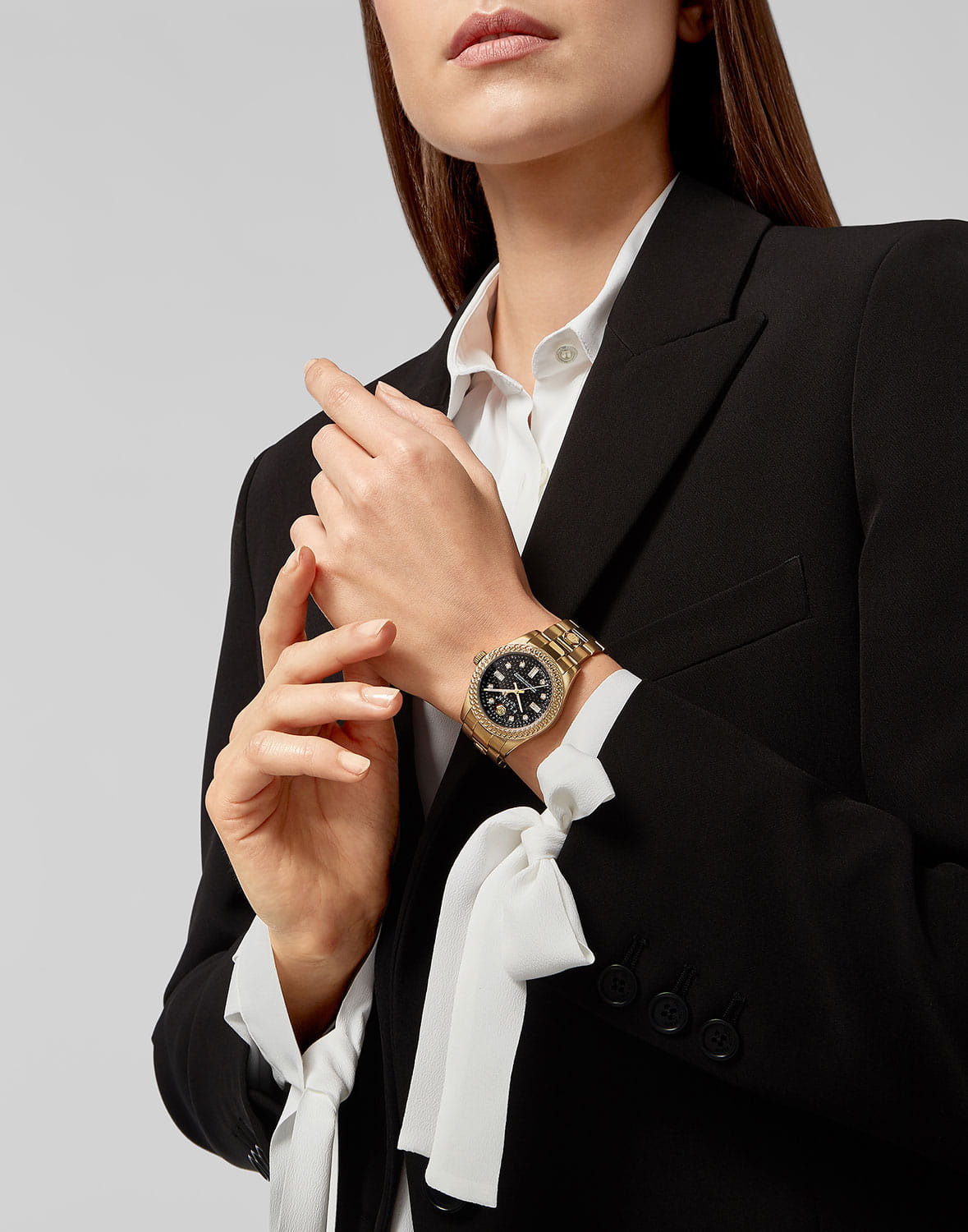 Philipp Plein Philipp Plein Queen PWDAA0621,  германия женские часы на браслете нержавеющая сталь боковой вид