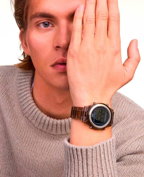 Daniel Wellington Daniel Wellington Retro Digital DW00100767 мужские часы  циферблат на запястье