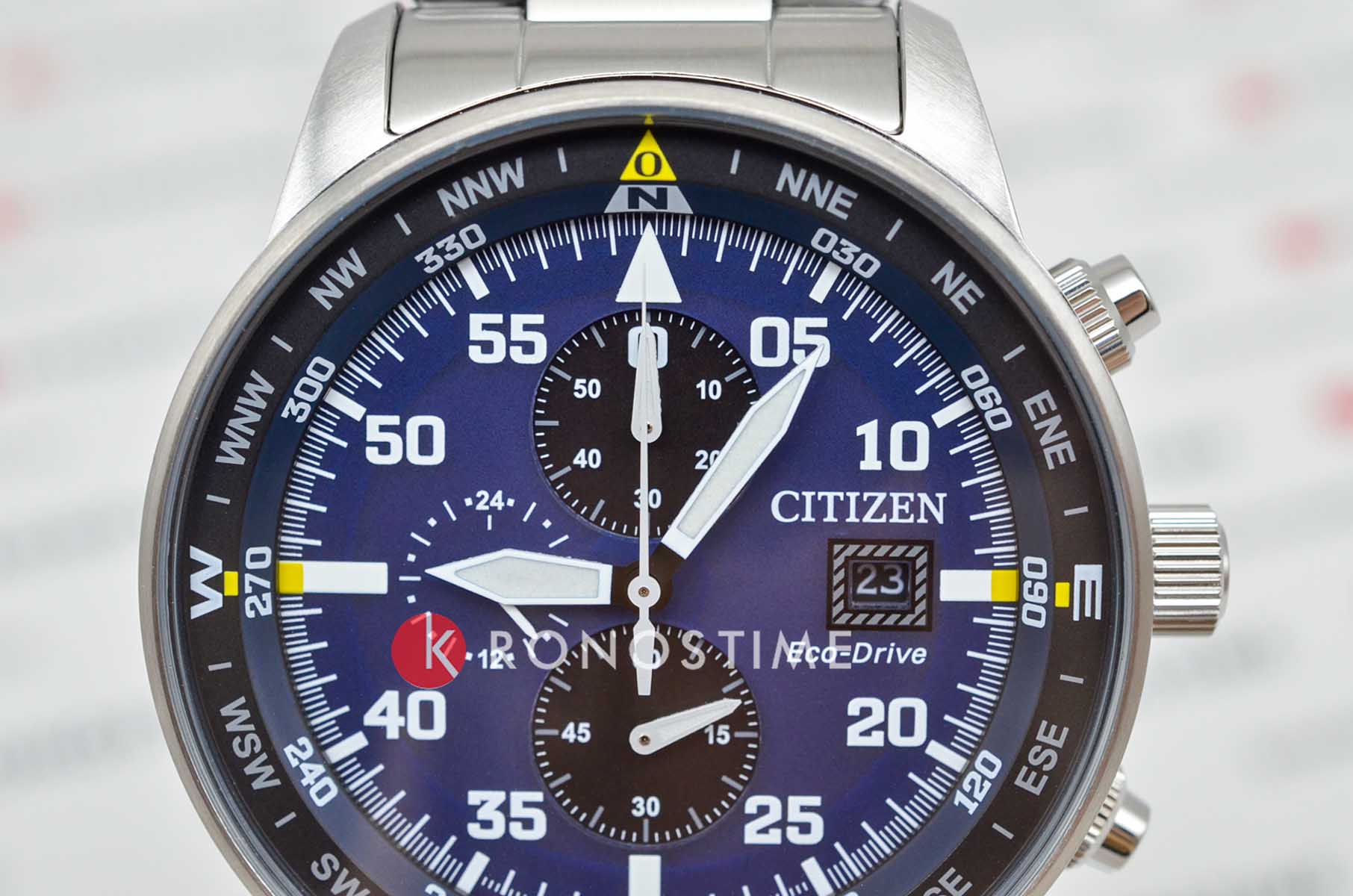 Citizen Citizen Eco-Drive CA0690-88L, eco-drive япония мужские часы на браслете нержавеющая сталь боковой вид