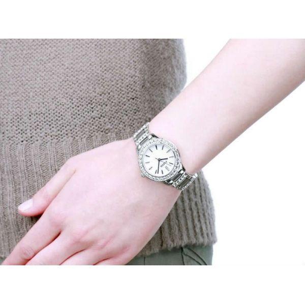 Fossil Fossil Bannon  ES2362 женские часы белый циферблат на запястье