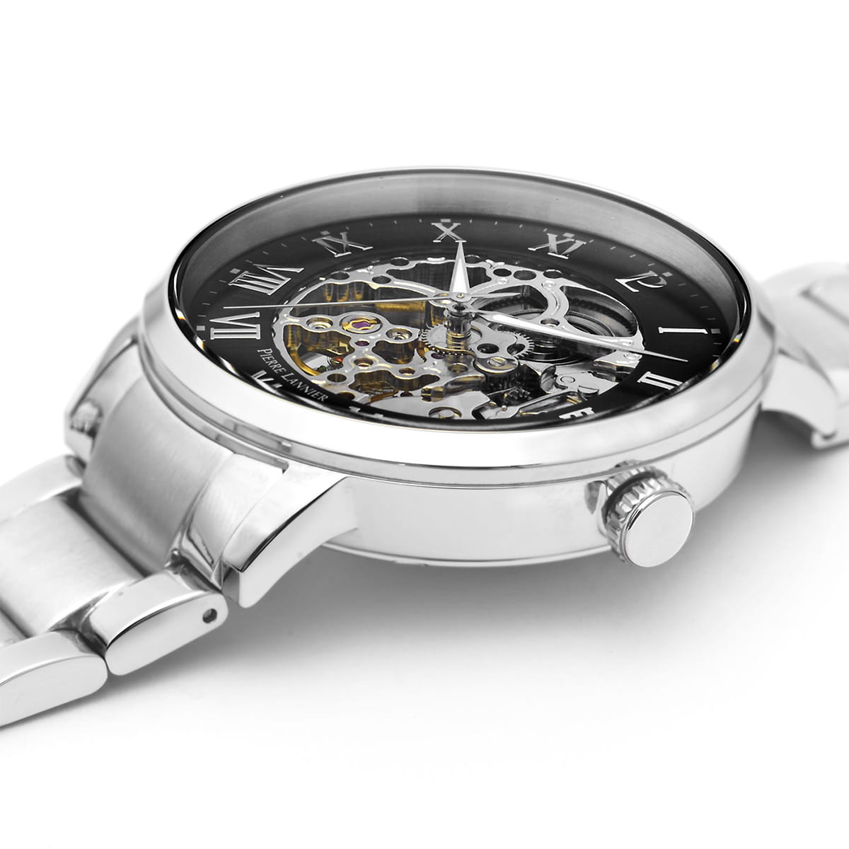 Pierre Lannier Pierre Lannier Automatic 317B131 франция наручные мужские часы заводная головка с логотипом Pierre Lannier