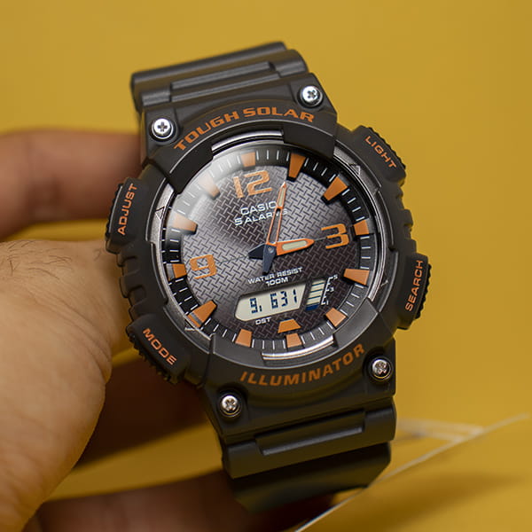 Оригинальные часы Casio Casio AQ-S810W-8A кварцевые калибр механизма  общий вид