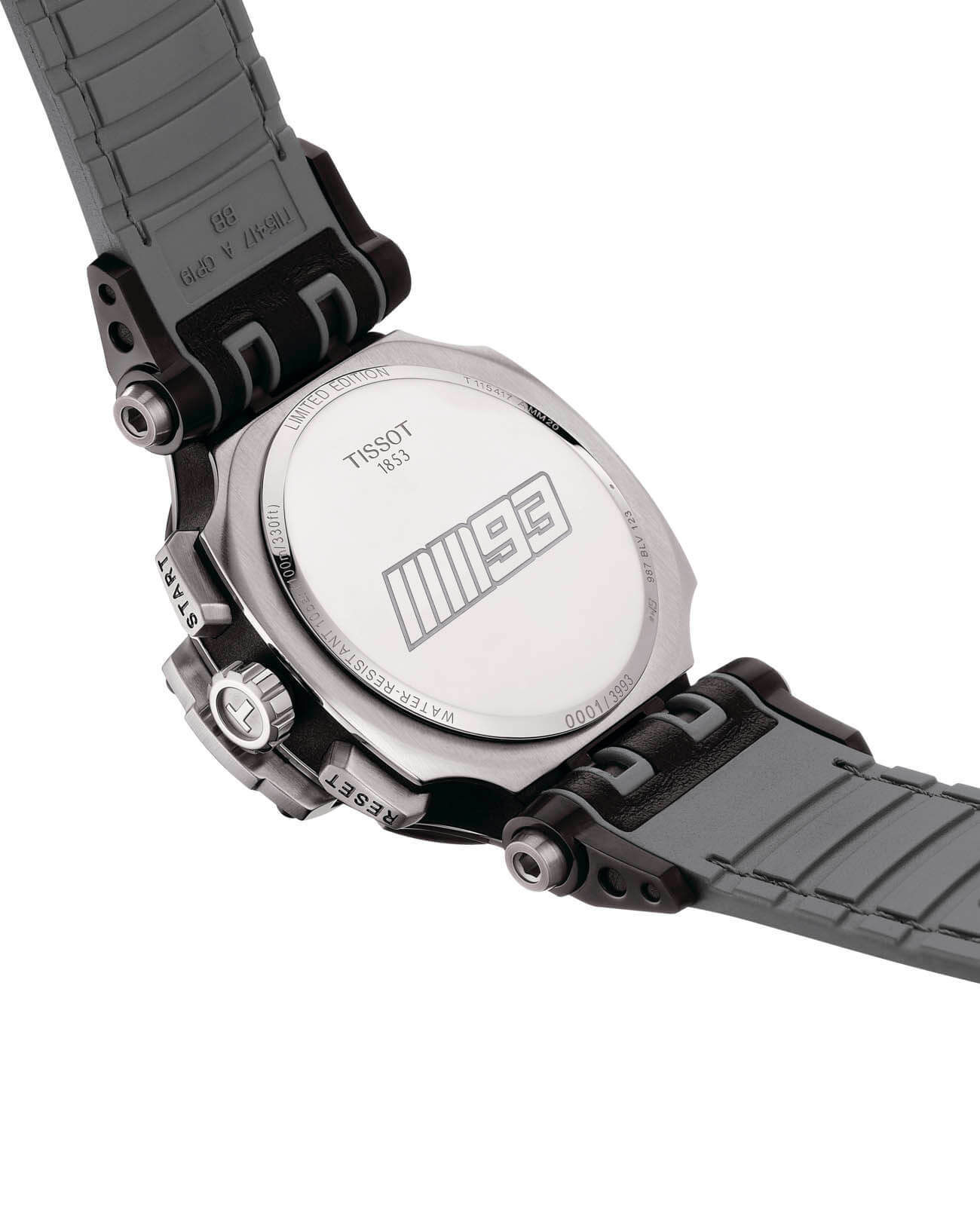 Tissot Tissot T-Race Marc Marquez 2020 Limited Edition T115.417.27.057.01, t-sport швейцария мужские часы на браслете каучук боковой вид