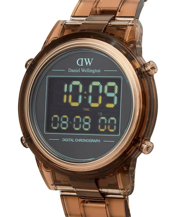 Daniel Wellington Daniel Wellington Retro Digital DW00100767, classic  швеция мужские часы на браслете биоматериал боковой вид