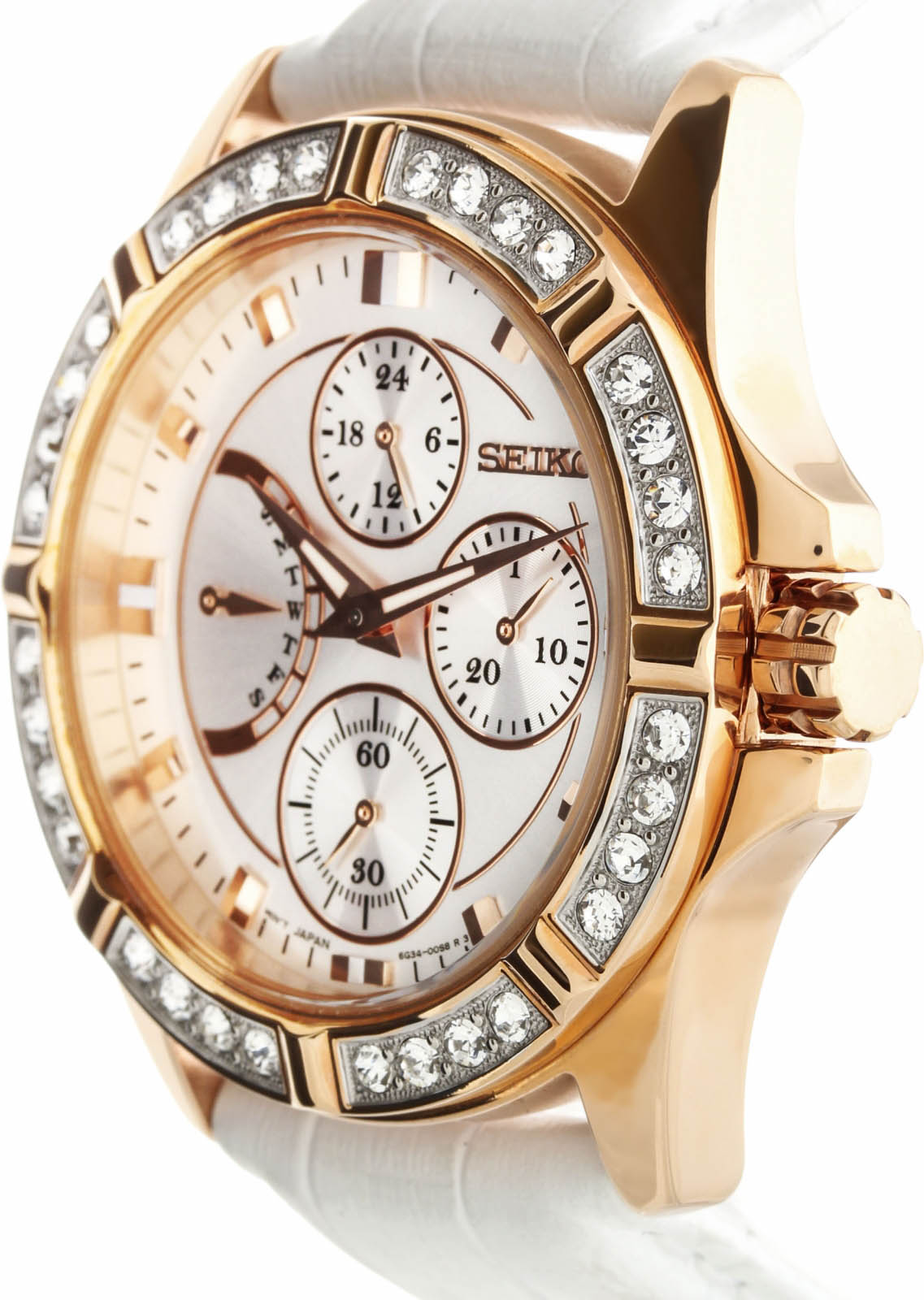 Seiko Seiko Lord srlz92p1,  япония женские часы на браслете кожаный боковой вид