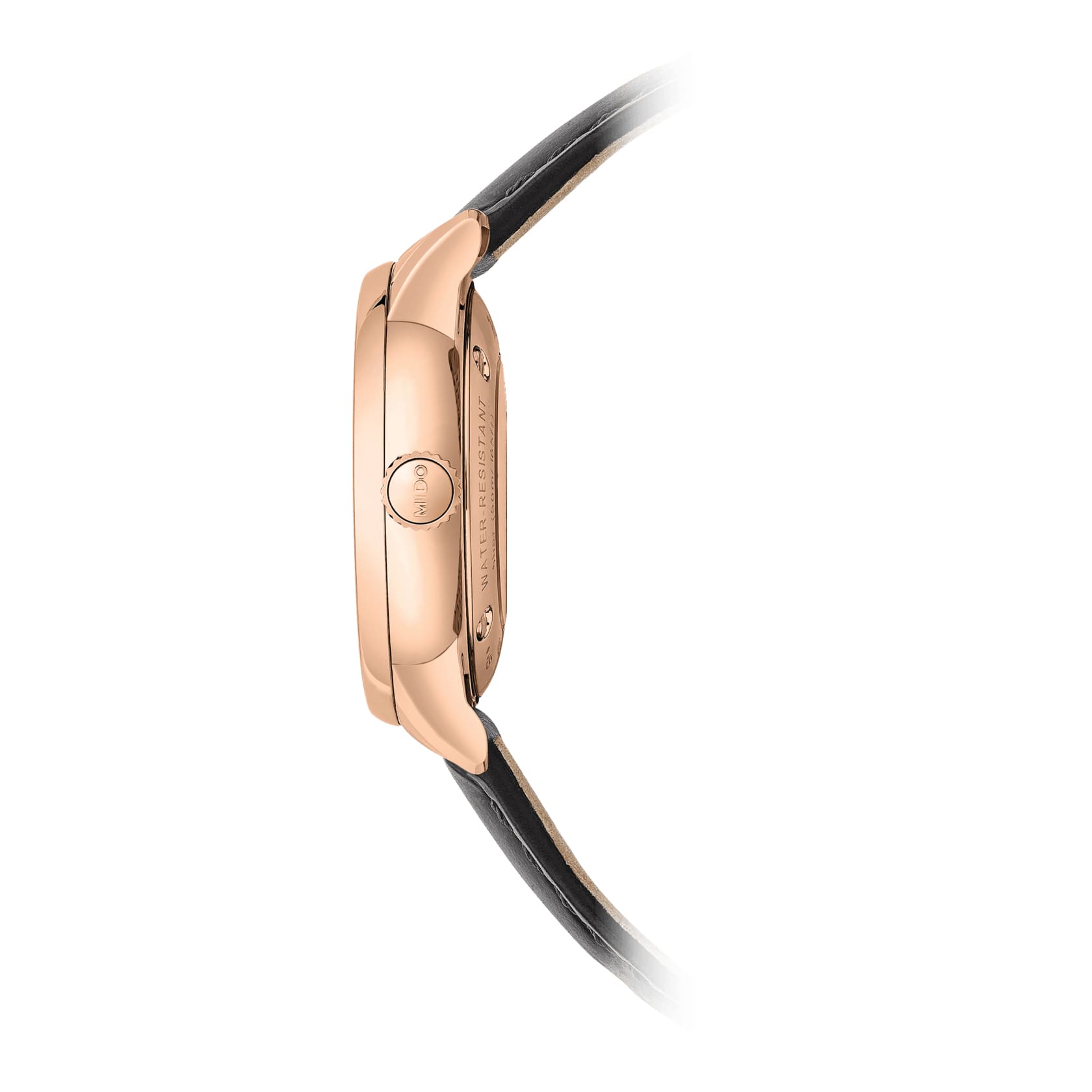 Mido Mido Baroncelli Signature M037.207.36.031.01, baroncelli швейцария женские часы на браслете кожаный боковой вид