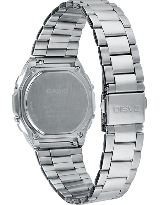 Casio Casio Collection A1000D-7EF, illuminator япония женские часы на браслете нержавеющая сталь боковой вид