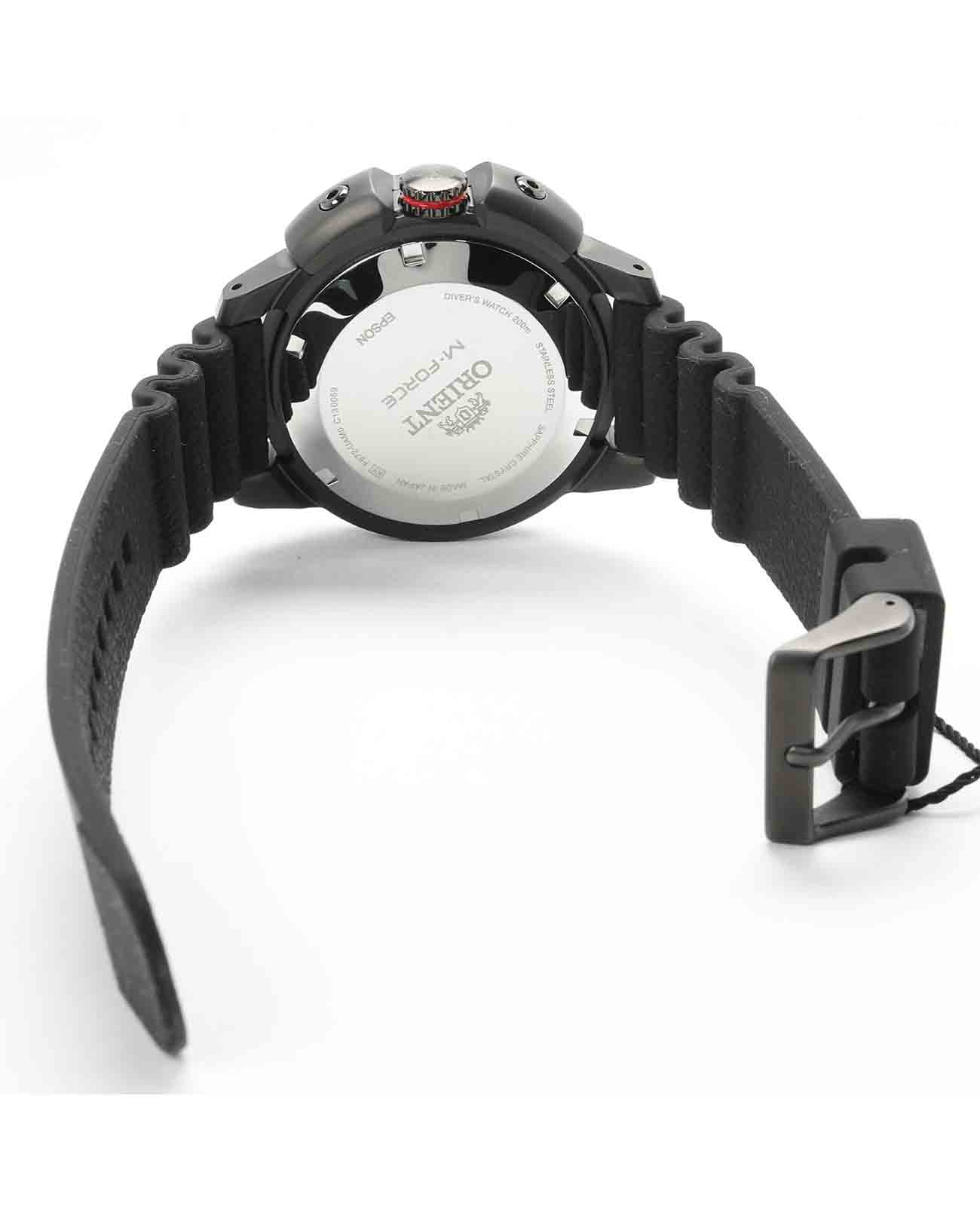 Orient Orient M-Force RA-AC0L03B (RN-AC0L03B)  - задняя крышка сталь металл корпуса, япония часы