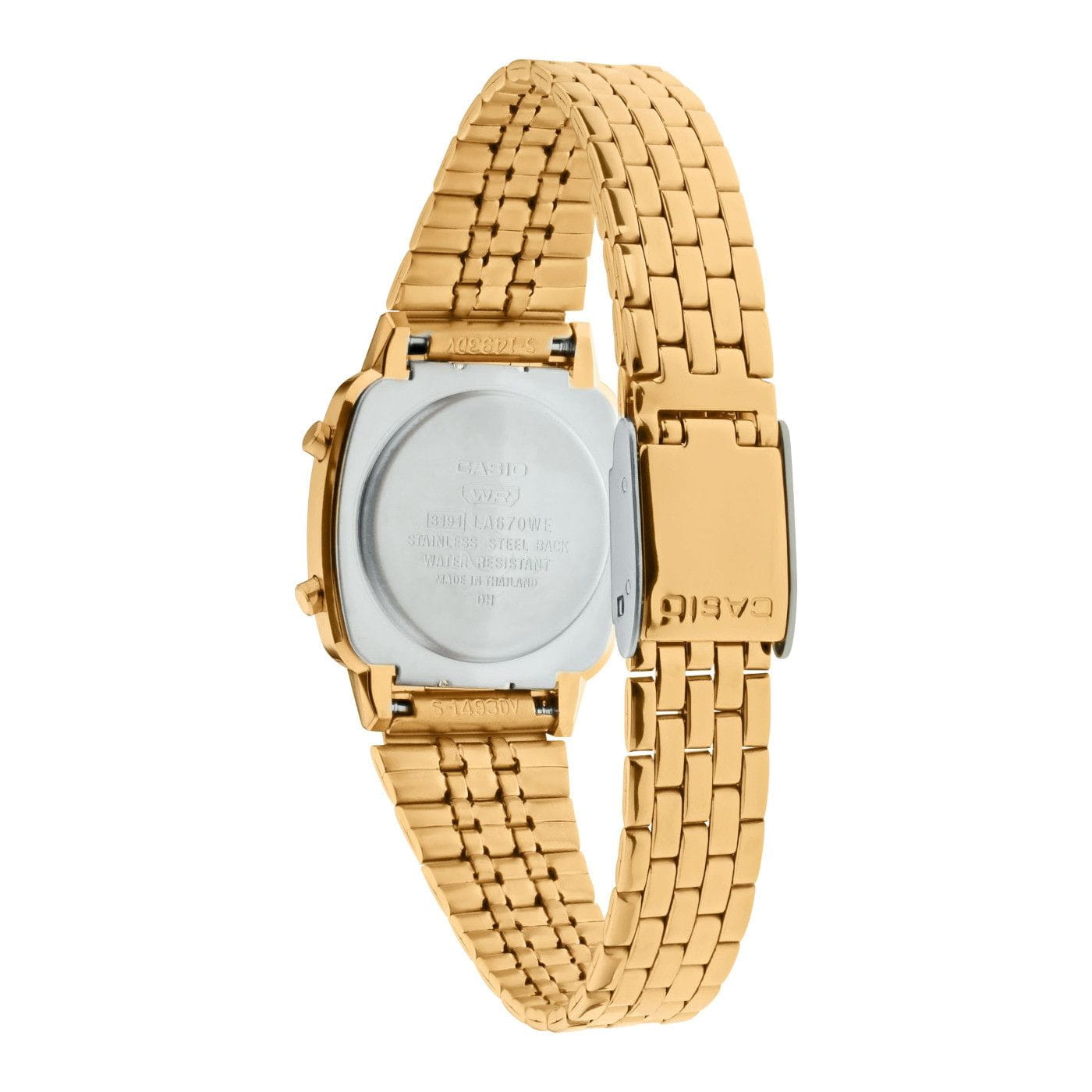 Оригинальные часы Casio Casio Collection LA670WETG-9A кварцевые калибр механизма  общий вид