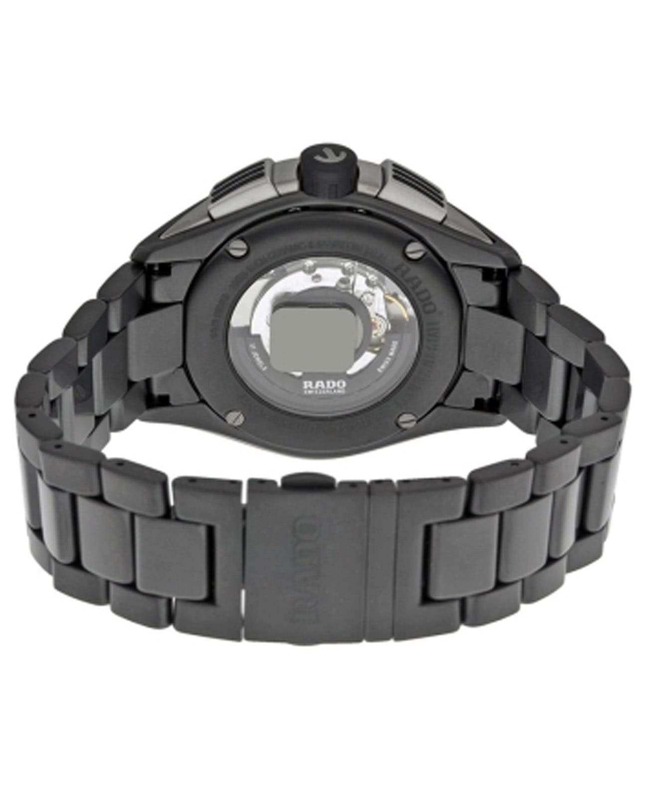 Rado Rado HyperChrome Automatic Chronograph R32525152, hyperchrome швейцария мужские часы на браслете высокотехнологичная керамика боковой вид