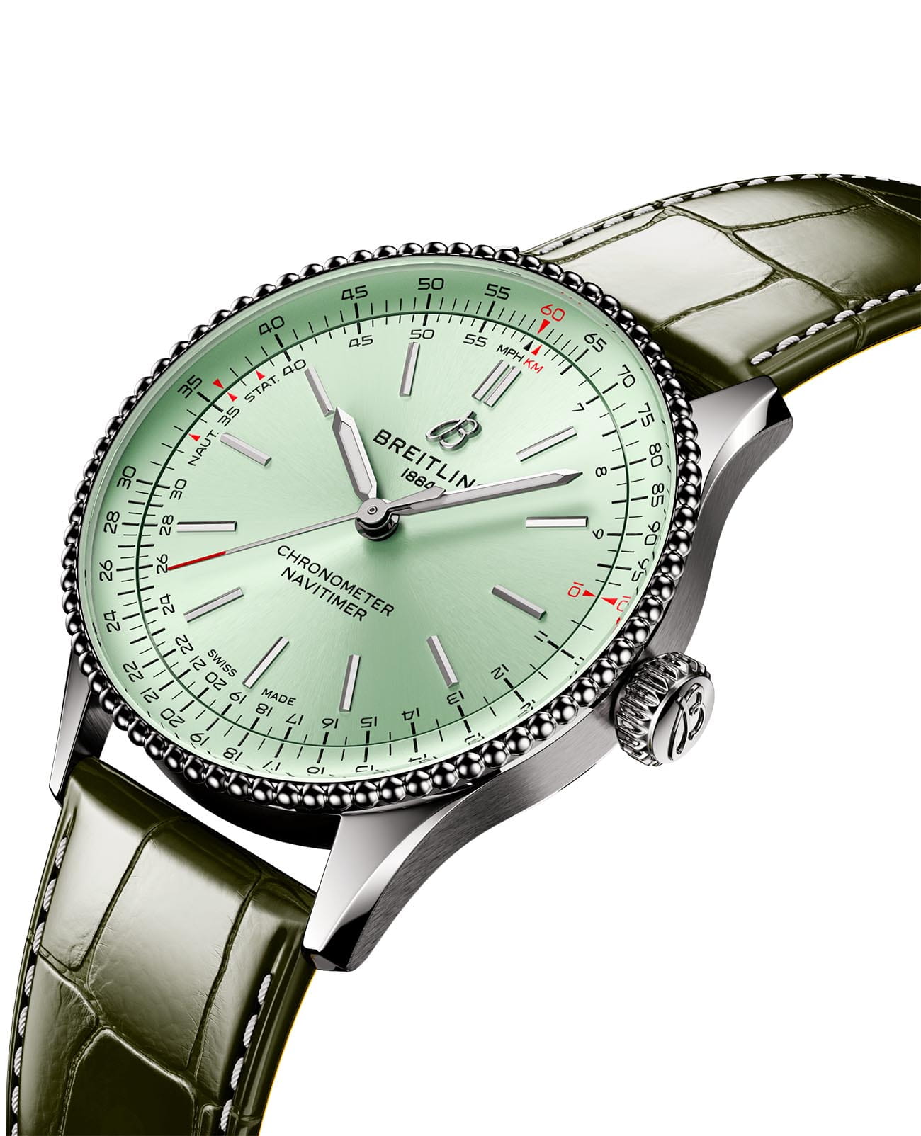 Breitling Breitling Navitimer Automatic 36 A17327361L1P1 , наручные мужские часы фото под углом