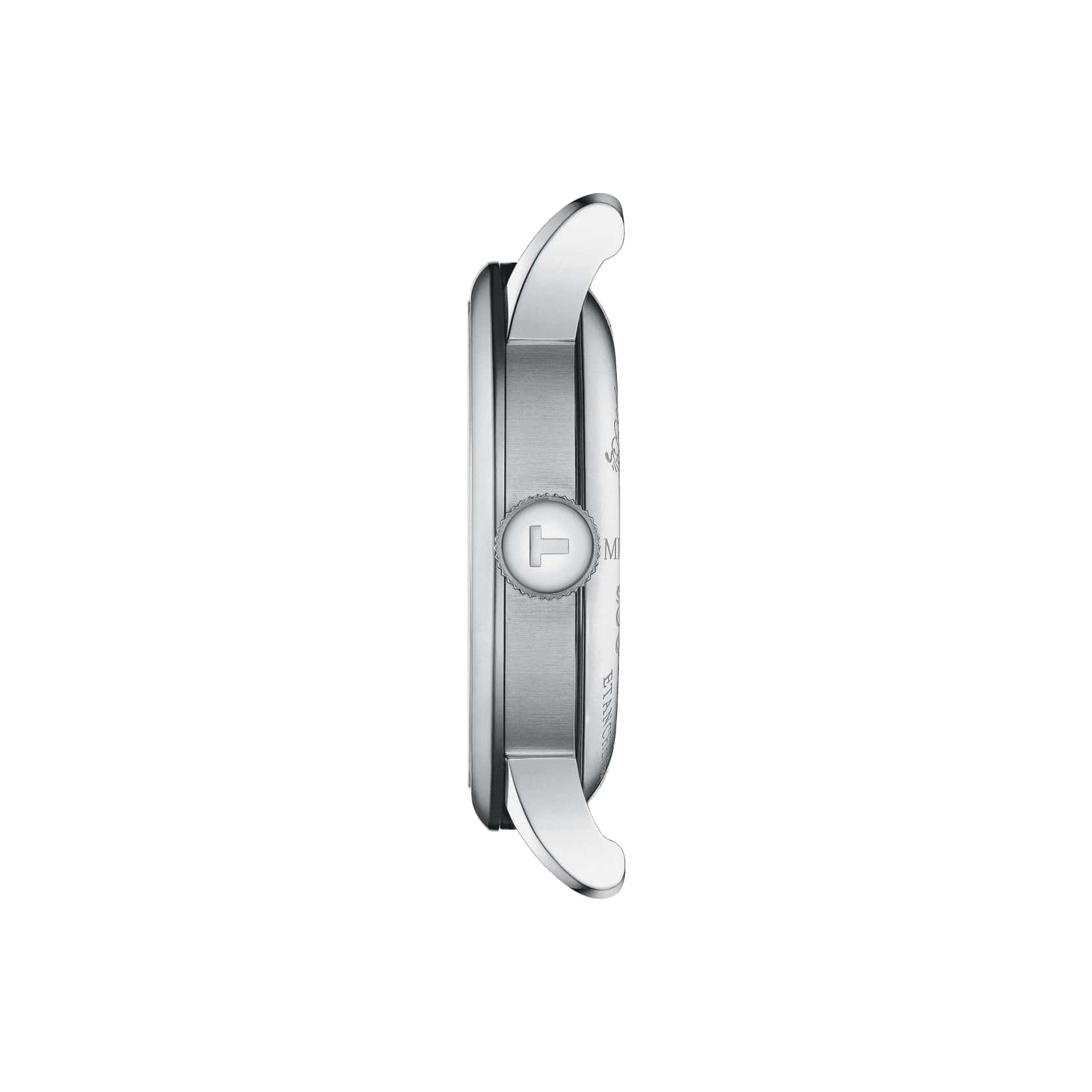 Tissot Tissot Le Locle Powermatic 80 Open Heart T006.407.16.033.01 механические мужские часы часы крупный план серебристый циферблата