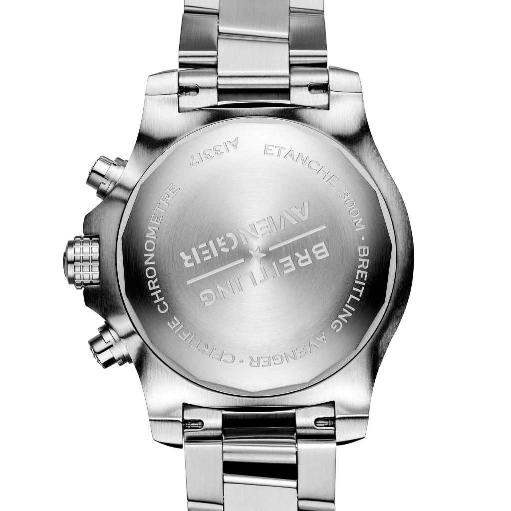 Оригинальные часы Breitling Breitling Avenger Chronograph 45 A13317101C1A1 механические калибр механизма breitling 13 общий вид